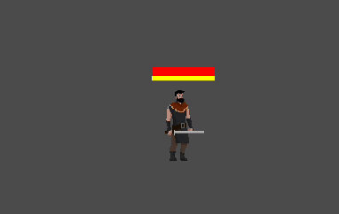 gif of the character doing differents actions