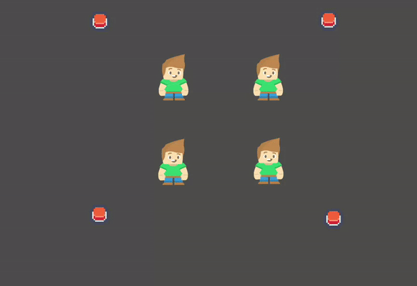 gif showing how to draw a line