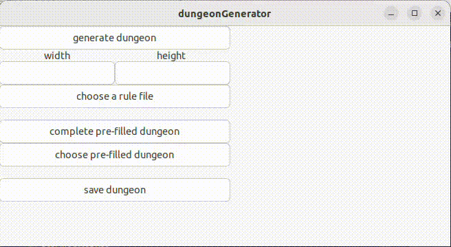 icon of dungeon generator if mouse hover