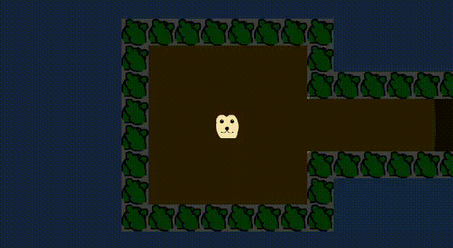 gif of the game where the player reveal an enemy